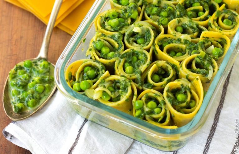 Gluteenivabad lasanjerullid spinatiga