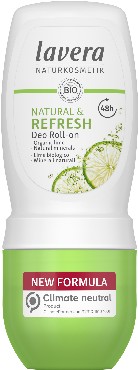Roll-on deodorant Natural&Refresh laimiga Lavera, 50ml