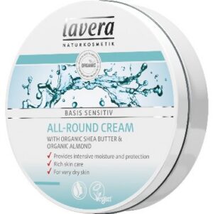 Sügavalt niisutav kreem kogu kehale Lavera, 150ml