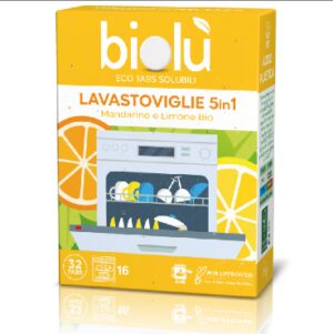 Nõudepesumasina tabletid 5in1 Biolu, 32tk