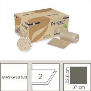 Rullrätik EcoNatural väike Lucart, 70 lehte