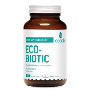 Ecobiotic probiootikumid Ecosh, 90 kapslit
