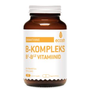 Bioaktiivne B-kompleks Ecosh, 90 kapslit