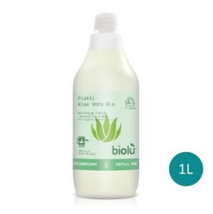 Nõudepesuvahend aaloega Biolu, 1l