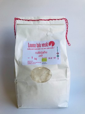 Mahe rukkijahu püül Loona talu veski, 1kg