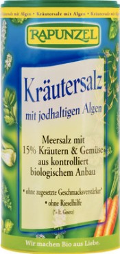 Ürdisool joodi sisaldavate vetikatega Rapunzel, 125g