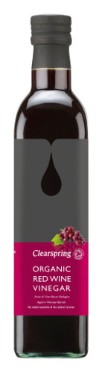 Punane veiniäädikas 6% Clearspring, 500ml