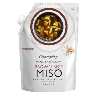 Jaapani miso pruuni riisiga Clearspring, 300g