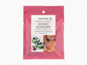 Marineeritud sushi ingver Clearspring, 50g