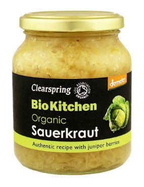 Hapukapsas kadakamarjadega Clearspring, 360g (230g)