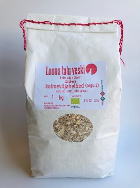 Mahe kolmeviljahelbed Loona talu veski, 1kg