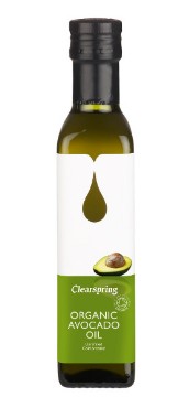 Külmpressitud avokaadoõli Clearspring, 250ml