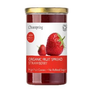 Maasikamarmelaad suhkruta Clearspring, 280g