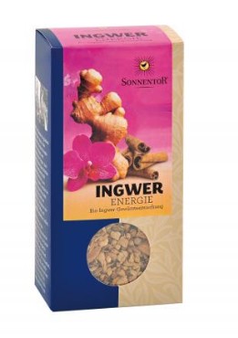 Ingveri-energiatee (puru) Sonnentor, 100g
