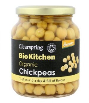 Kikerherned konserv Clearspring, 350g (230g)