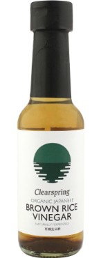 Pruuni riisi äädikas Clearspring, 150ml