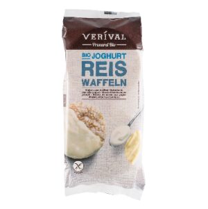 Riisivahvel jogurtiglasuuriga Verival, 100g