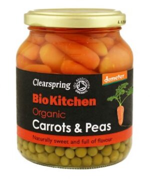 Hernes ja porgand Clearspring, 350g (215g)