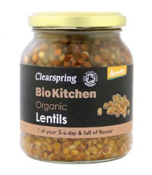 Läätsed Clearspring, 360g (260g)