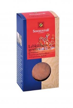 Piparkoogi-maitseaine jahvatatud Sonnentor, 40g