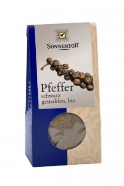 Must pipar jahvatatud Sonnentor, 35g