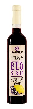 Mustsõstra-sidruni siirup Höllinger, 0,5l