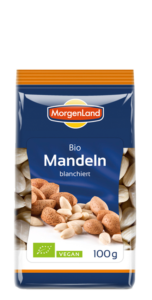 Kooritud mandlid Morgenland, 100g