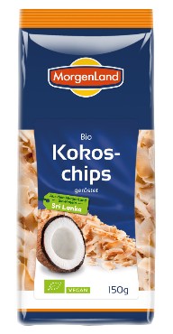 Röstitud kookoslaastud Morgenland, 150g