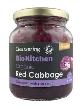 Punane kapsas Clearspring, 355g (240g)