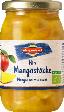 Mangokompott Morgenland, 350g (net 220g)