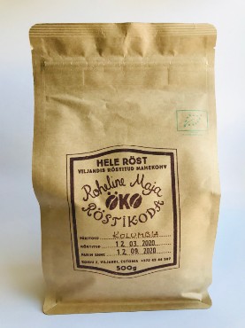 Kohviuba hele röst Roheline Maja, 500g