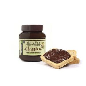 Klassikaline šokolaadikreem sarapuu- ja indiapähklitega Altromercato, 350g