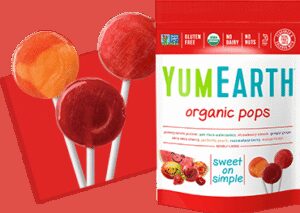 Puuviljamaitselised mahedad pulgakommid Yum Earth, 14tk