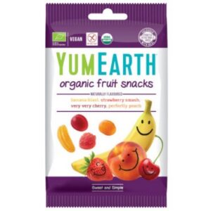 Puuviljasnäkid-kummikommid Yum Earth, 50g