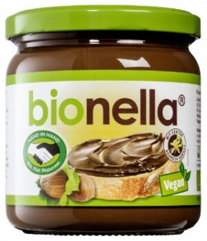 Šokolaadi-pähklikreem Bionella Rapunzel, 400g