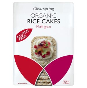 Riisivahvlid mitmevilja Clearspring, 130g