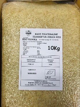 Pikateraline riis Indica, eelkeedetud, 10kg