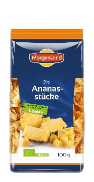 Ananassitükid Morgenland, 100g