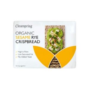 Näkileib seesamiseemnetega Clearspring, 200g
