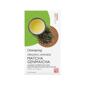 Jaapani tee matcha-genmaicha Clearspring, 20tk (36g)
