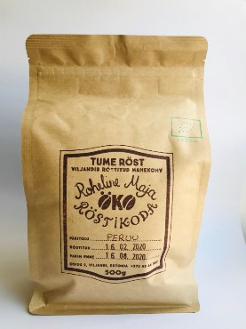 Kohviuba tume röst Roheline Maja, 500g