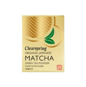 Matcha rohelise tee pulber tseremoniaalklassi Clearspring, 30g