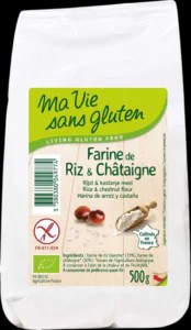 Kastaniga riisijahu 500g Ma Vie