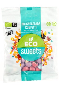 Tumeda šokolaadi nööbid 60g Eco Sweet