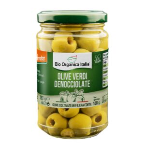 Rohelised oliivid kivideta 280g Bio Organica Italia
