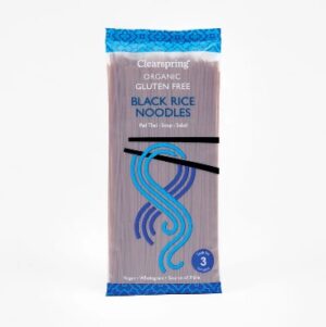 Musta riisi nuudlid Clearspring, 200g