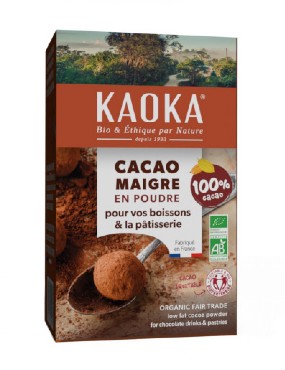 Madala rasvasisaldusega kakaopulber Kaoka, 250g