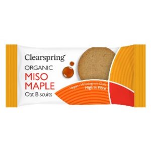 Miso-vahtrasiirupi kaeraküpsised Clearspring, 40g
